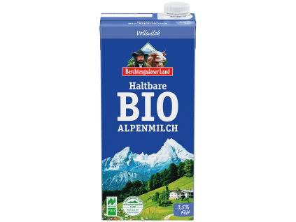 BGL Trvanlivé mléko alpské 3,5% 1l bio  BIO VEGETARIAN