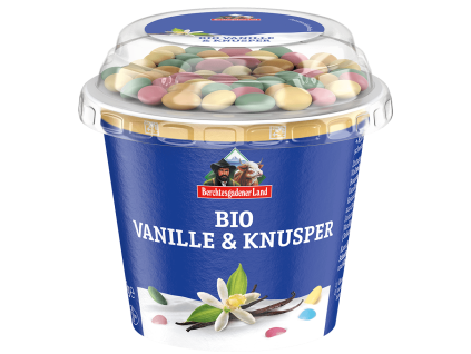 BGL Jogurt vanilkový s dražé 137g bio  BIO VEGETARIAN