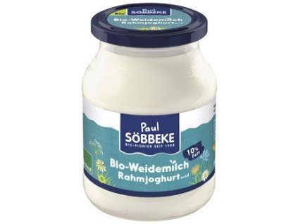Söbbeke Smetanový jogurt jemný 500g bio  BIO VEGETARIAN
