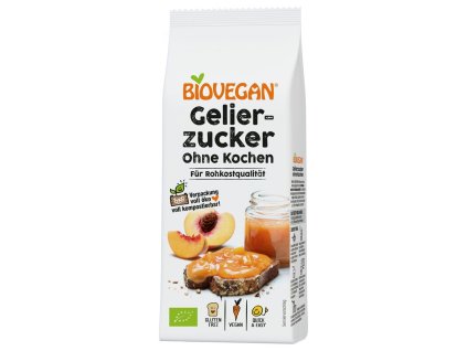 Biovegan Želírující cukr bez vaření 115g bio  BIO VEGAN BEZLEPEK