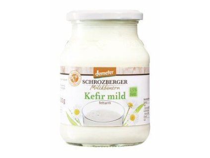 Schrozberger Kefír nízkotučný 500g bio  BIO VEGETARIAN