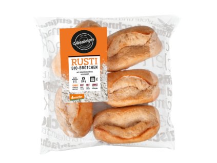 Herzberger Bagetky rustikální k rozpečení 250g bio  BIO DEMETER VEGETARIAN