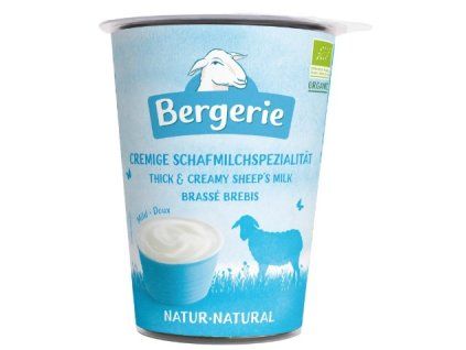 Bergerie Ovčí jogurt 400g bio  BIO VEGETARIAN