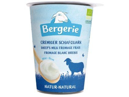 Bergerie Ovčí tvaroh 400g bio  BIO VEGETARIAN