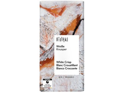 Vivani Bílá čokoláda 80 g bio  BIO VEGETARIAN