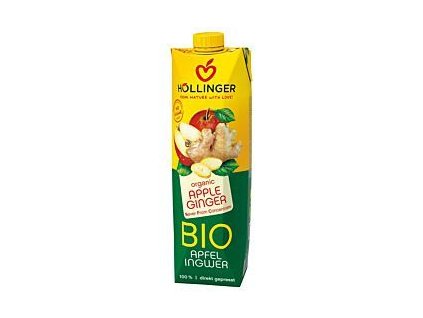 B Höllinger Jablečno zázvorový džus 1 l bio  BIO VEGAN