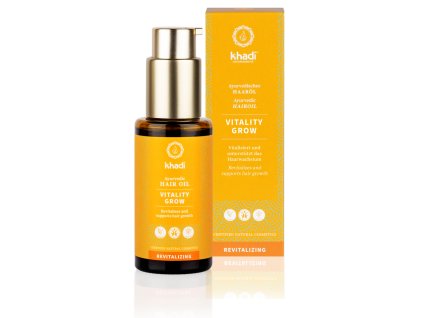 Khadi Vlasový olej vitalita a růst 50ml eco  ECO VEGAN