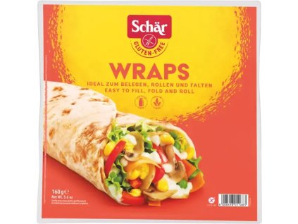 Schär Wrap 160g  VEGETARIAN BEZLEPEK