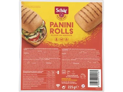 Schär Panini 225g  VEGETARIAN BEZLEPEK