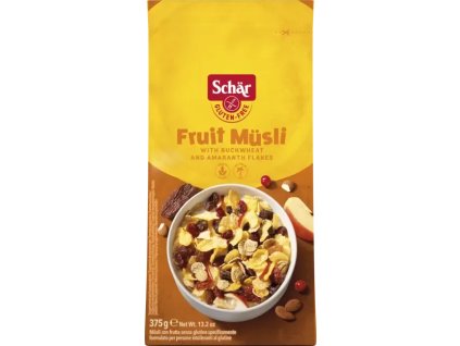 Schär Ovocné müsli 375g  VEGETARIAN BEZLEPEK