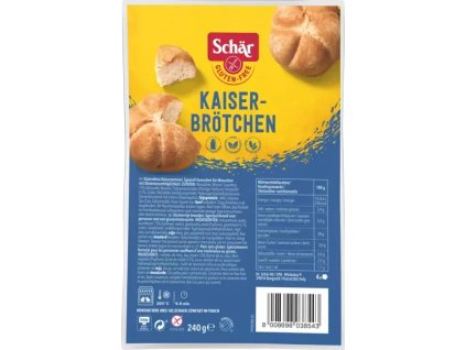 Schär Kaiserky 240g  VEGETARIAN BEZLEPEK