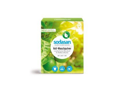Sodasan Prášek na praní limetka 1,01kg eco  ECO VEGAN