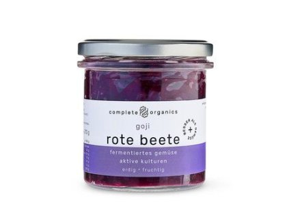 Completeorganics Fermentovaná červená řepa s goji a křenem 230g bio  BIO VEGAN