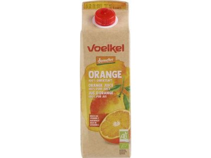 Voelkel Pomerančový džus 1 l bio  DEMETER VEGAN