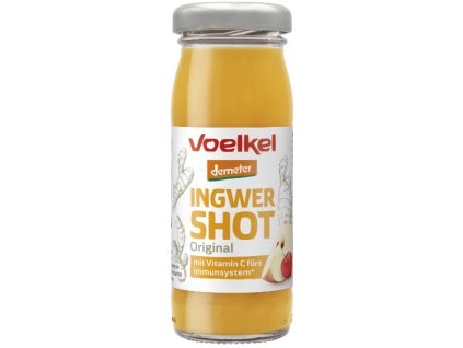 Voelkel Shot zázvor original 95 ml bio  DEMETER VEGAN