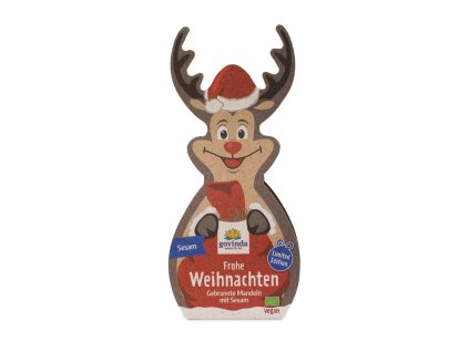 Govinda Sob pražené mandle se sezamem 50 g bio  BIO VEGAN