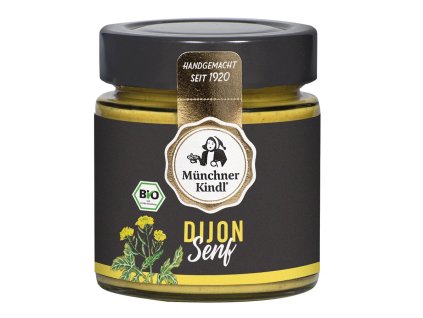 Münchner Kindl Dijonská hořčice 125ml bio  BIO VEGAN