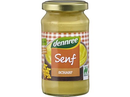 Dennree Hořčice pikantní 200ml bio  BIO VEGAN