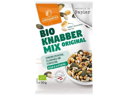Landgarten Snack mix Original 50g bio  BIO VEGAN BEZLEPEK