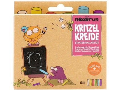 Neogrün Kreslící chodníkové křídy 6 ks eco  ECO