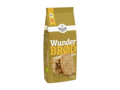 Bauckhof Zlatá směs na pečení chleba 600 g bio  BIO VEGAN BEZLEPEK