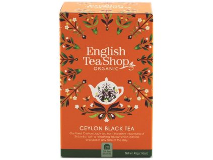 English Tea Shop Černý čaj Ceylon 20 x 2,2 g bio  BIO DEMETER