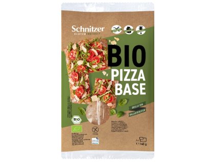Schnitzer Bezlepkové těsto na pizzu 140 g bio  BIO BEZLEPEK