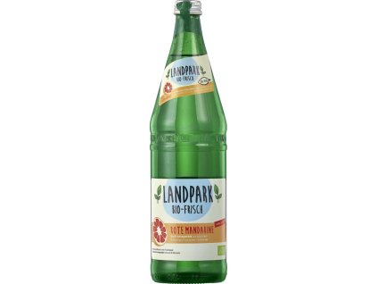 Landpark Minerální voda červená mandarinka 750  ml bio  BIO VEGAN