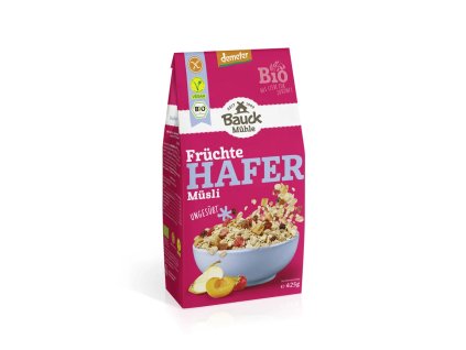 Bauckhof Ovocné müsli 425 g bio  BIO VEGAN BEZLEPEK DEMETER