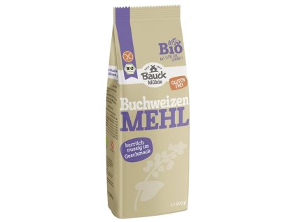 Bauckhof Pohanková mouka celozrnná 500 g bio  BIO BEZLEPEK