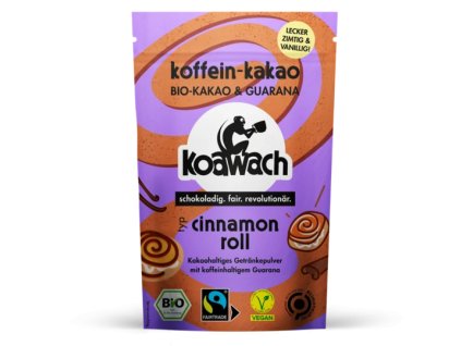 Koawach Instantní nápoj s kofeinem skořicová rolka 100 g bio  BIO VEGAN