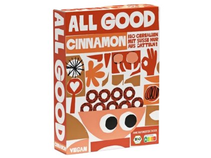 ALL GOOD Skořicové cereálie 300 g bio  BIO VEGAN