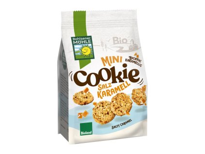 Bohlsener Mühle Minisušenky slaný karamel 125 g bio  BIO