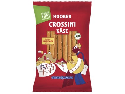 Huober Brezel Crossini tyčinky se sýrem 100 g bio  BIO