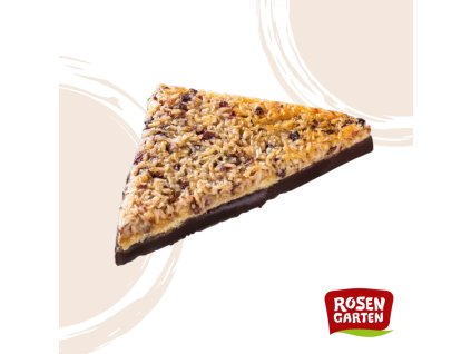 Rosengarten Kokosové růžky s brusinkami 75 g bio  BIO VEGAN