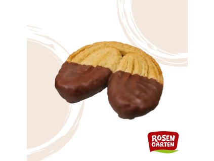 Rosengarten Špaldové vějířky s mléčnou čokoládou 40 g bio  BIO