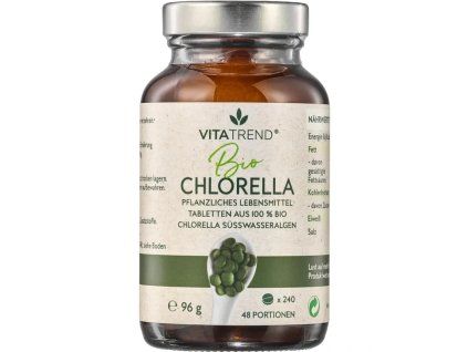 52881 vitatrend chlorella tablety 240 ks 96 g bio