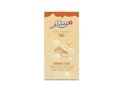 Munz Čokoláda slaný karamel 100 g bio  BIO