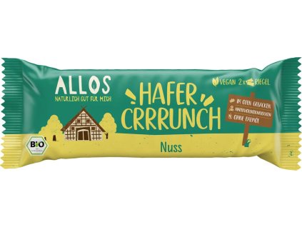 Allos Ovesná ořechová tyčinka 50 g bio  BIO VEGAN