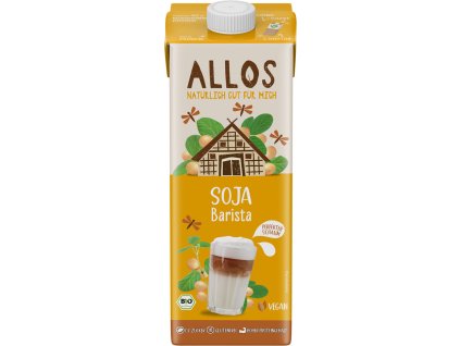 Allos Sójový barista 1 l bio  BIO VEGAN BEZLEPEK