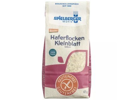 Spielberger Ovesné vločky jemné bez lepku 475 g bio  BIO DEMETER BEZLEPEK