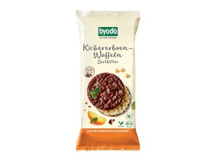 Byodo Cizrnové chlebíčky hořká čokoláda 65 g bio  BIO VEGAN BEZLEPEK