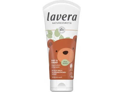 Lavera Dětský mycí gel a šampon 200 ml eco  ECO VEGAN