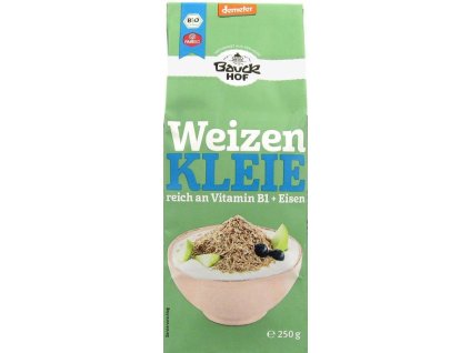 Bauckhof Pšeničné otruby 250 g bio  BIO VEGAN DEMETER