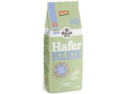 Bauckhof Ovesné otruby bez lepku 300 g bio  BIO VEGAN BEZLEPEK DEMETER