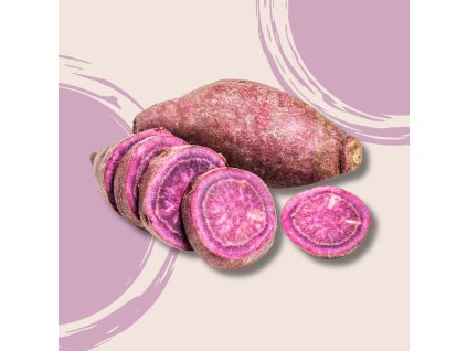 Batáty fialové BIO 1 kg  BIO VEGAN