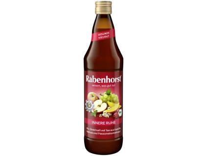 Rabenhorst Ovocno-bylinná šťáva Vnitřní klid 0,75 l bio  BIO VEGAN