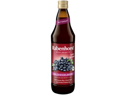 Rabenhorst Borůvková šťáva 0,75 l bio  BIO VEGAN