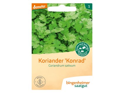 Bingenheimer Demeter semínka Koriandr setý 2 g bio  BIO VEGAN DEMETER