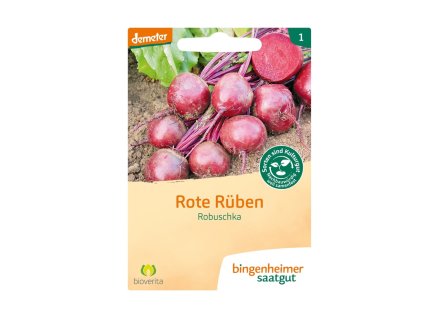 Bingenheimer Demeter semínka Červená řepa Robuschka 4 g bio  BIO VEGAN DEMETER